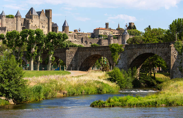 Carcassone-Castle-Frankrijk