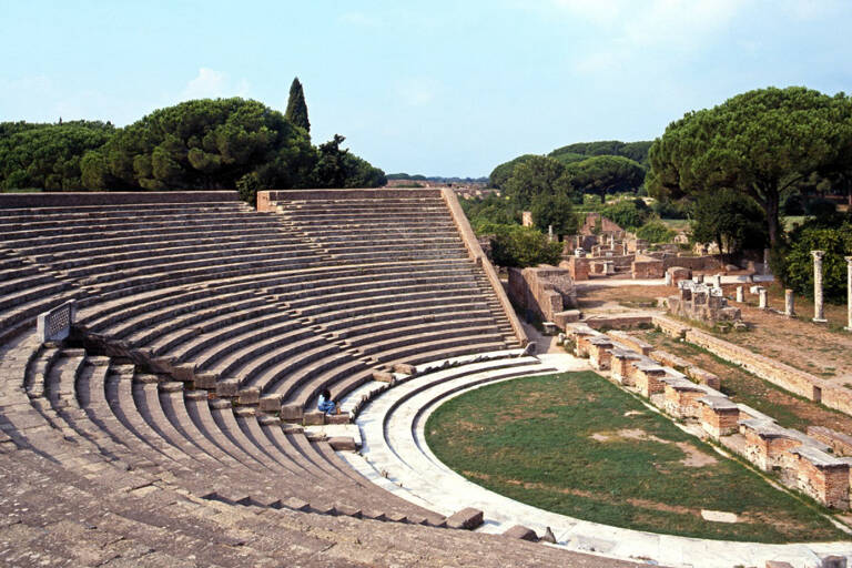Italy-Ostia-Antica-Roman-Theatre