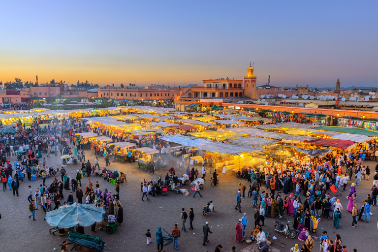 africa-morocco-marrakesh-jemaa-el-fna-market-sunset