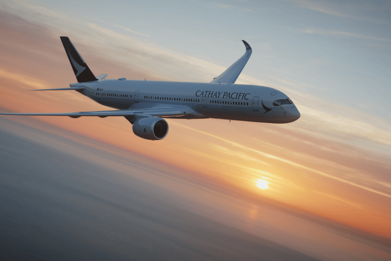 airline-cathay-pacific-a350-900-aircraft-sunset