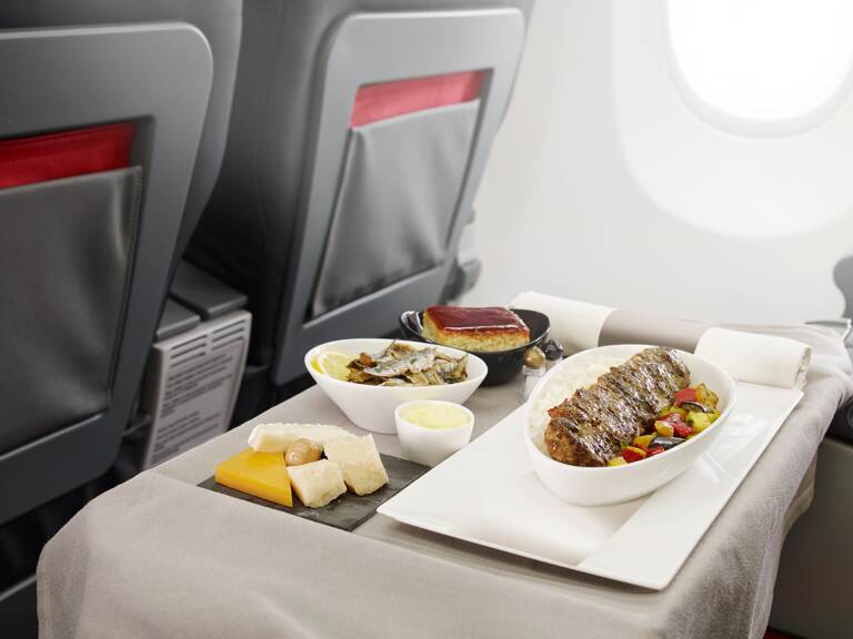 airplane-food