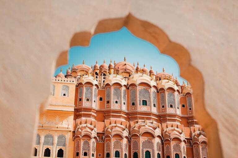 asia-india-jaipur-hawa-mahal-palace