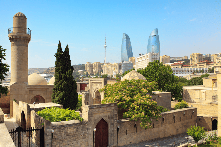 asia-middle-east-azerbaijan-baku-old-town-with-flame-towers-background