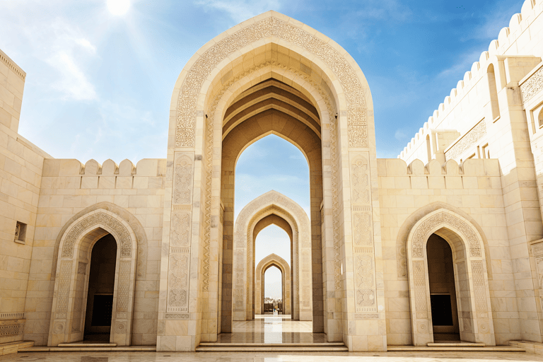 asia-oman-muscat-grand-mosque-arches