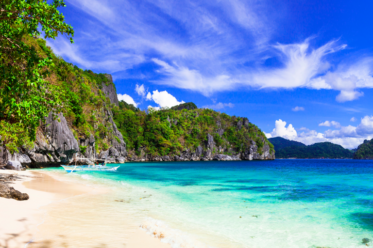 asia-philippines-beach-boat-water-tropical