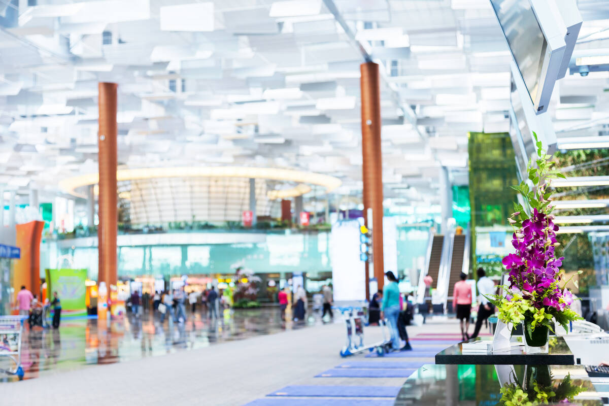 Popular airlines by Changi Airport terminals