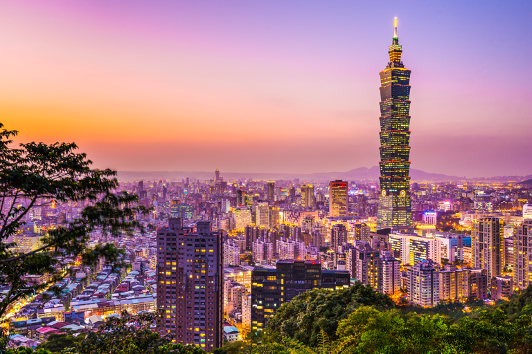 asia-taiwan-taipei-cityscape-skyscraper-sunset
