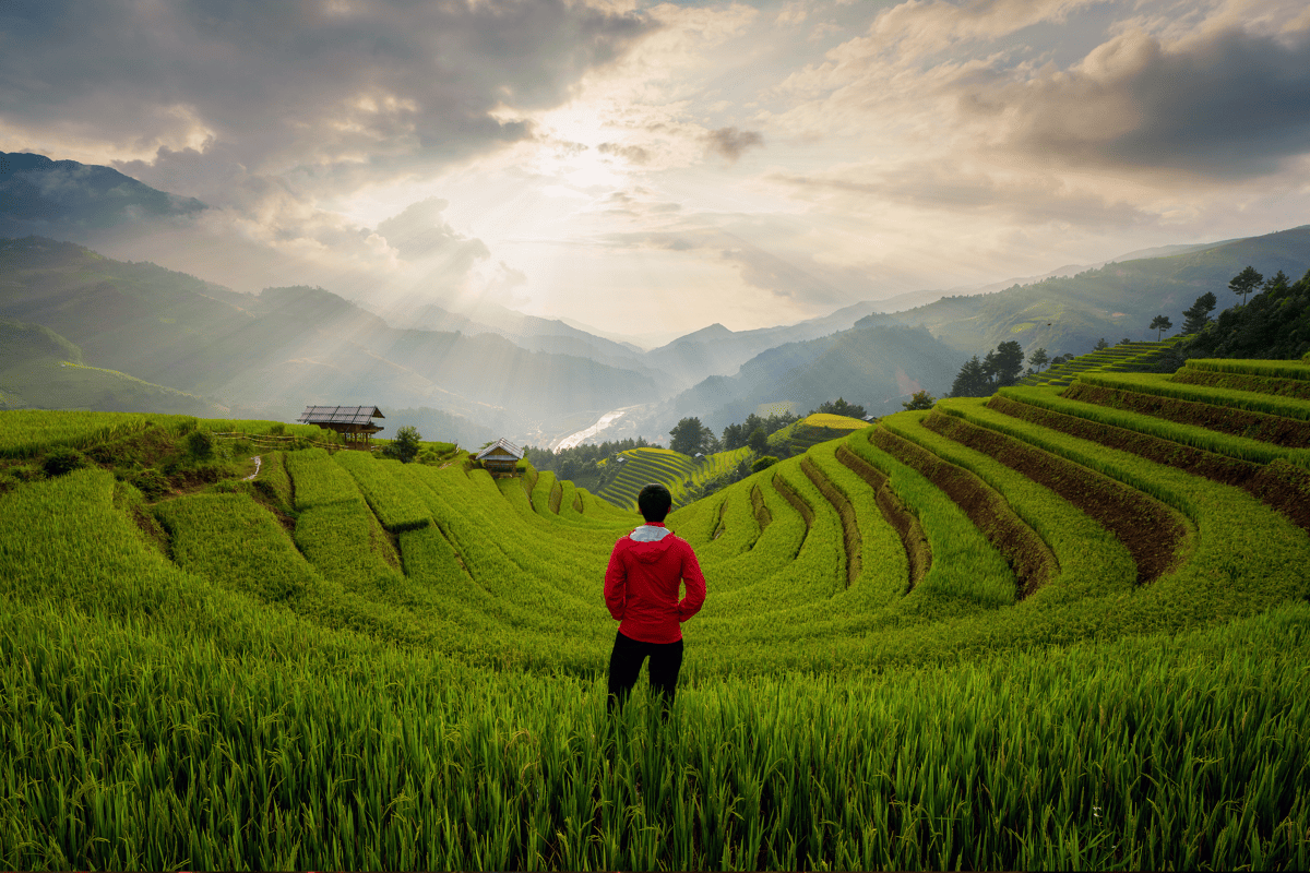 Backpacking in Asien