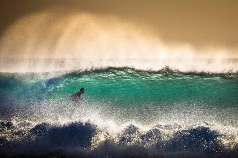 beach-surfing
