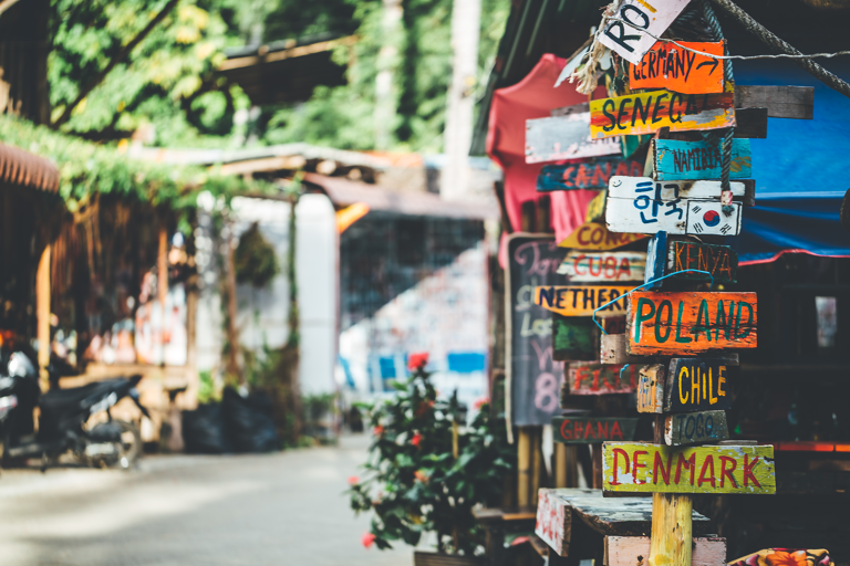 country-signpost-old-wood-decoration-travel-destination