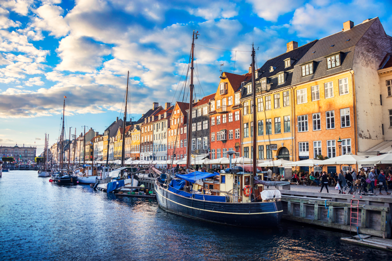europe-denmark-copenhagen-boats-houses
