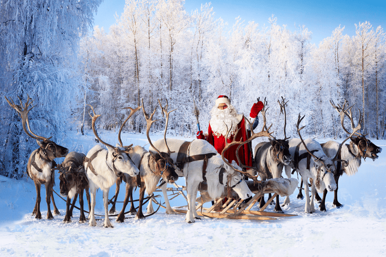 europe-finland-rovaniemi-reindeer-santa-winter-wonderland