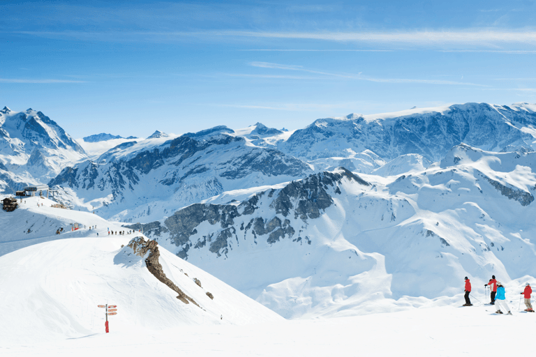 europe-france-courchevel-skiers-slope-mountain-snow