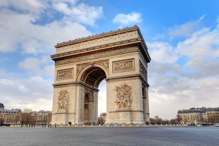 europe-france-paris-arc-de-triomphe-blue-sky