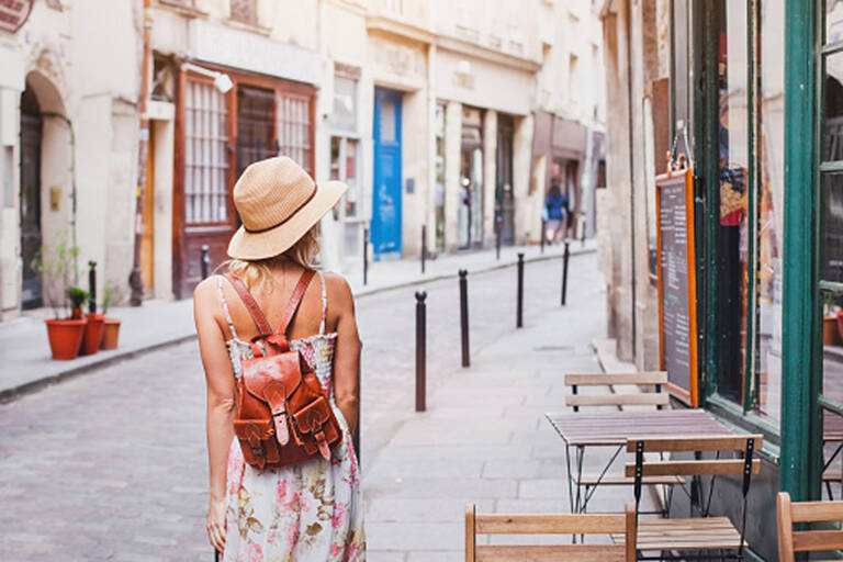 europe-france-paris-woman-tourist