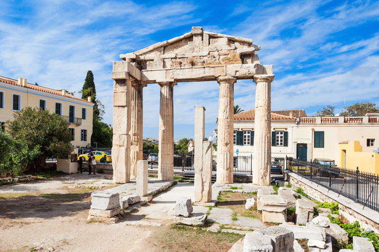 europe-greece-athens-roman-agora-sunny-day