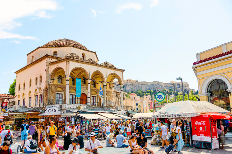 europe-greece-monastiraki-square-sunny-crowd-street-food