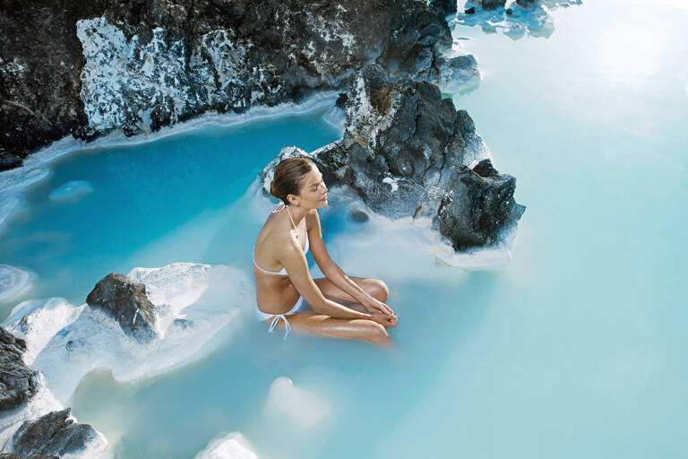 europe-iceland-reykjavik-blue-lagoon-thermal-bath-woman