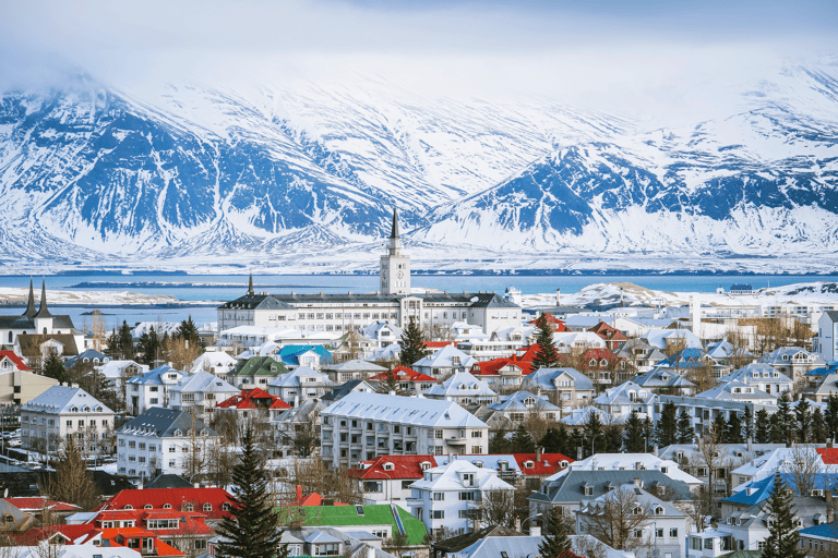 europe-iceland-reykjavik-cityview-panorama-mountains-snow