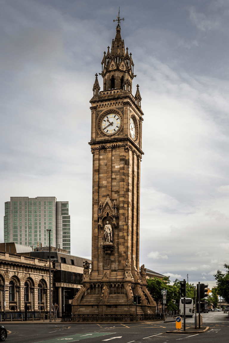 europe-ireland-belfast-albert-memorial-clock