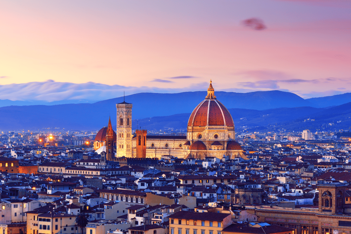Wie viele Tage braucht man für das Reiseziel Florenz?