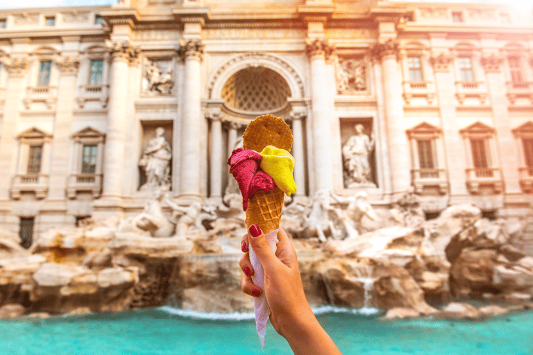 europe-italy-rome-eating-ice-cream