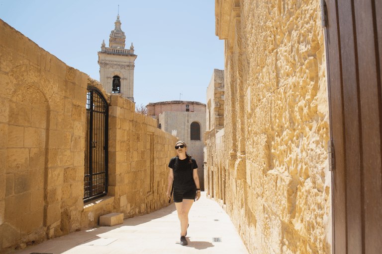 europe-malta-woman-walking