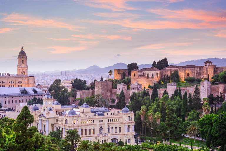 europe-spain-malaga-view-castle