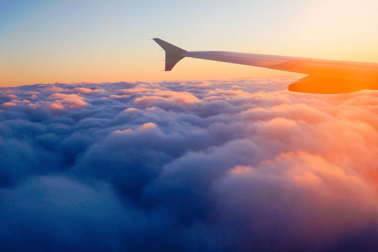 general-airplane-sky-sunset