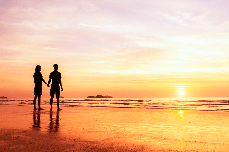 general-couple-on-beach-sunset-tropical-blue-sky