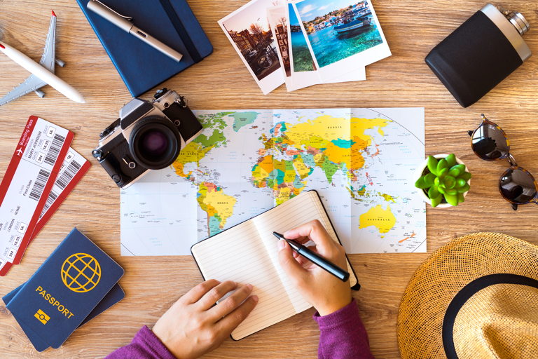 general-travel-map-checklist