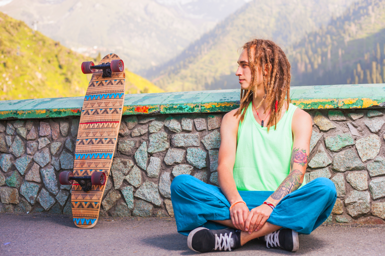 general-traveler-hippy-with-skateboard-longboard