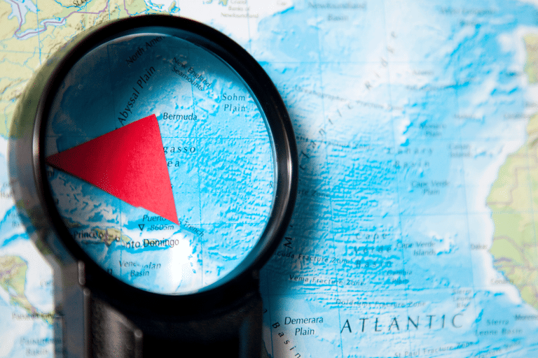 generic-bermuda-triangle-map-magnifying-lens