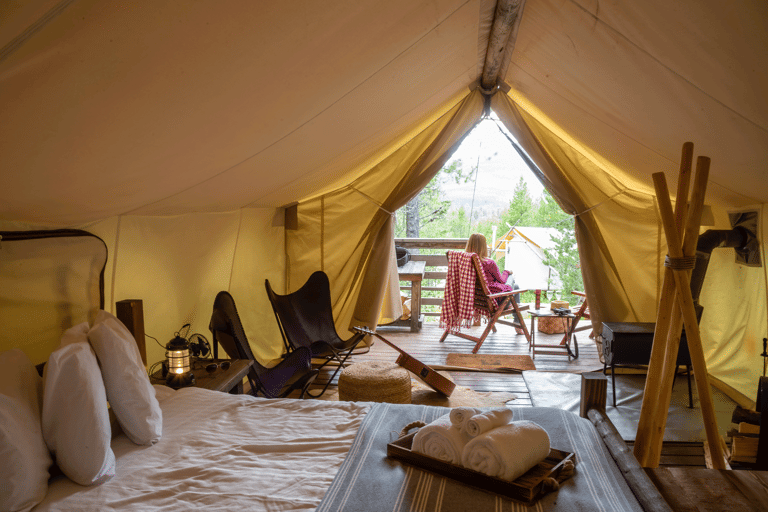 generic-glamping-female-relaxing-sitting-looking-outdoor