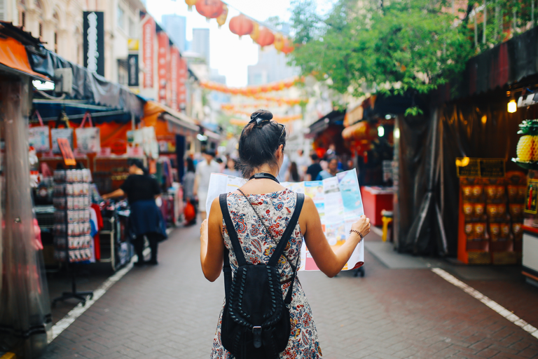 generic-woman-map-street