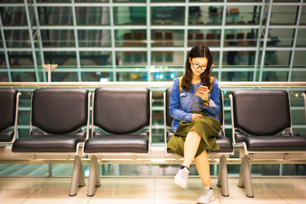 Handig: altijd WiFi op het vliegveld