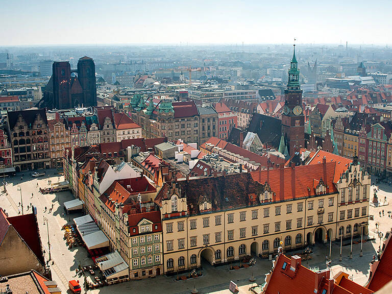 Voor het eerst in Wroclaw: Europese Culturele Hoofdstad 2016