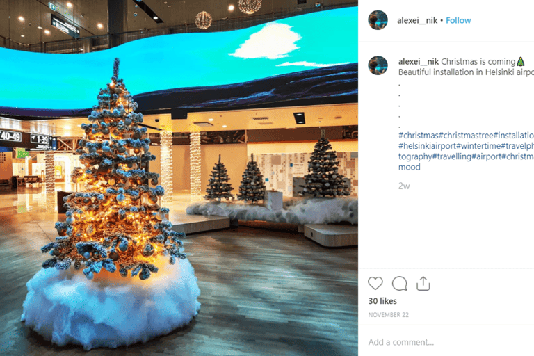 helsinki-airport-christmas-decorations