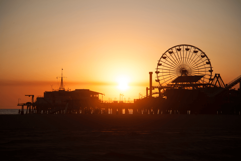 north-america-america-los-angeles-santa-monica-pier-sunset