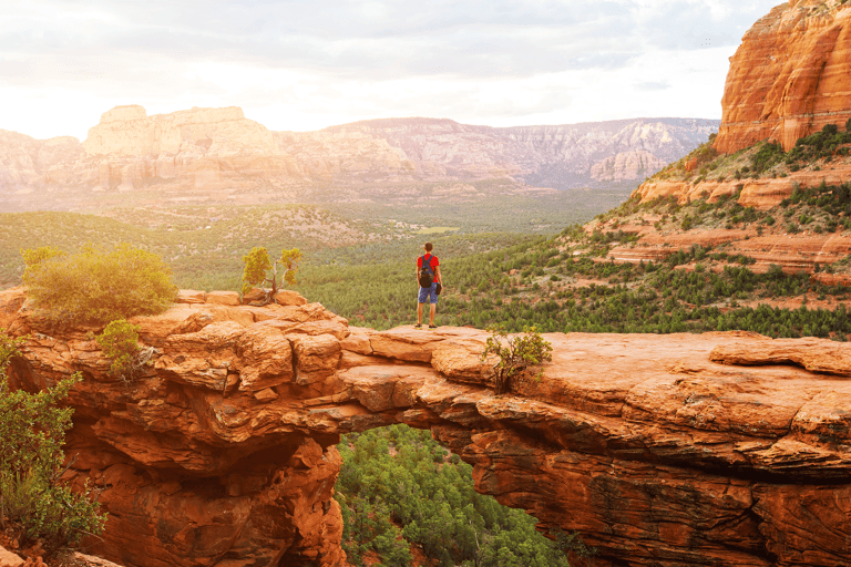 north-america-united-states-arizona-sedona-devils-bridge-man