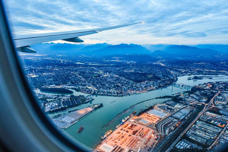 plane-flying-over-canada