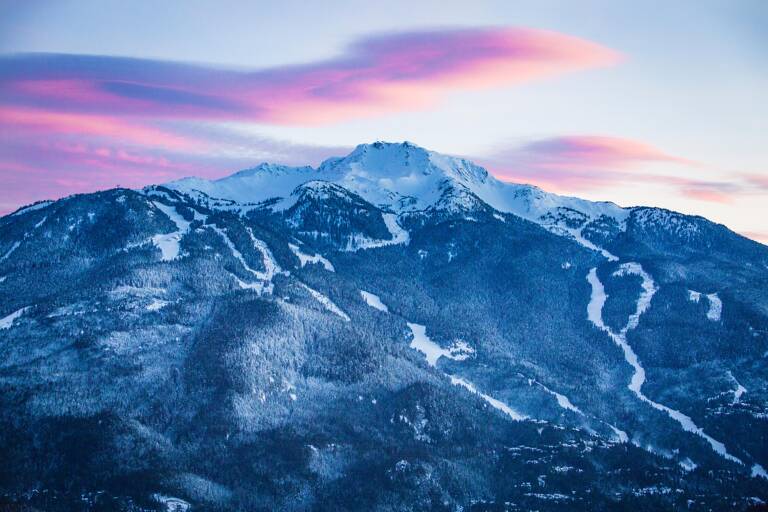 whistler-mountain-canada-pink-clouds